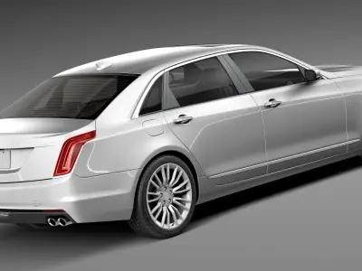 Cadillac CT6 CG 2016 3D model