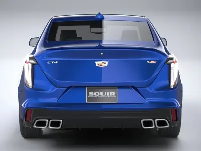 Cadillac CT4-V CG 2020 3D model