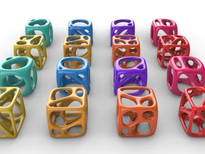 Exoskeleton Boxes 3D print model