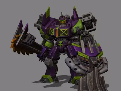 Johnson Death Ride Skin Low-poly 3D model