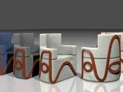 CHAIR NEW DESIGN  3D model