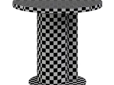 Viola Side Table by Elve luxury 3D model