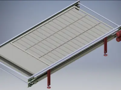 Conveyor Model belt 3D model
