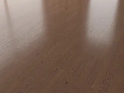  Parquet Oak Walnut Brushed set 7 3D model