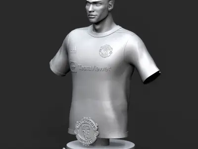 Ronaldo 3D Printable  3D print model