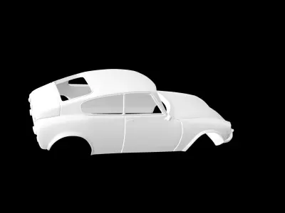 Citroen DS21 Tap Rally 3D print model