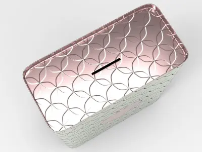 Zum Moneybox Low-poly 3D model