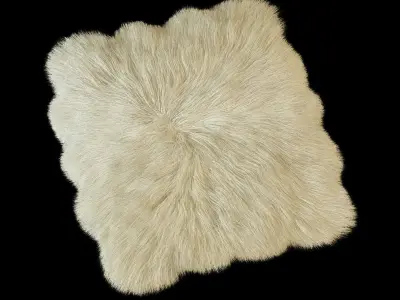Skin sheepskin 01 3D model