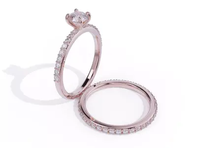 ENGAGEMENT RING FREE 3D PRINT MODEL Free 3D print model