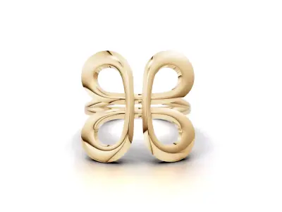Minimal Abstract Rings 02 3D print model