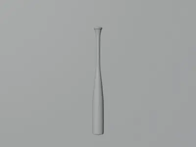 Baseball Bat Free 3D model purchase