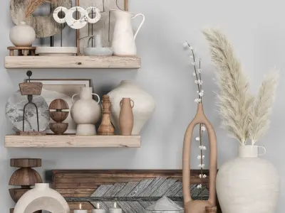 Decorative Set Rustic style - collection 01