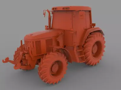 John Deere 6810 3D print model