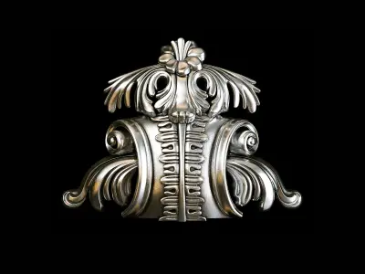 Classic carved 066 3D model