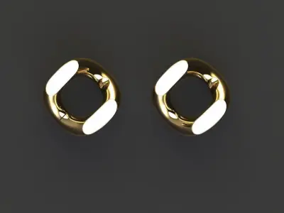 Cuban Chain Bracelet Necklace Link SIZE 5MM Width 3D print model