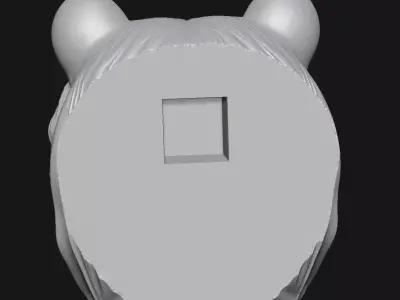 bear sculpture 3D print model get