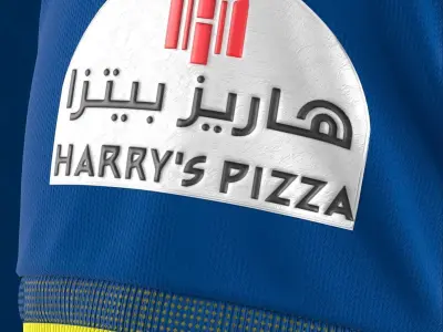 Al Nassr Jersey Duneus 2023 - CLO 3D 3D model