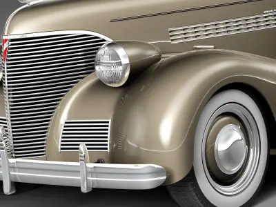 Chevrolet Coupe 1939 3D model