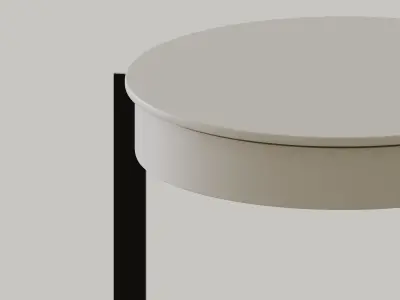 Sidetable Low-poly 3D model
