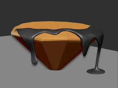 gem table 3D model