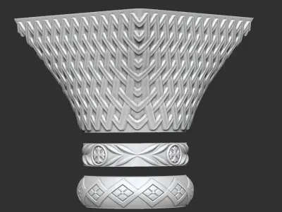 cullman church pillar 3D print model