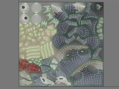 Wolf Character 3D model