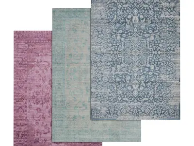 Rug Set 501 3D model