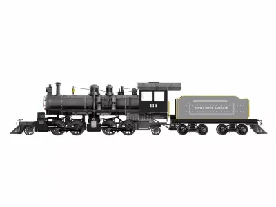 Steam Train 3D model purchase
