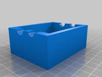 Twin Screw Supercharger Example Gadget - 3 5 Ratio Gearing Free 3D print model