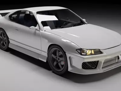 NIssan silvia s15 3D model