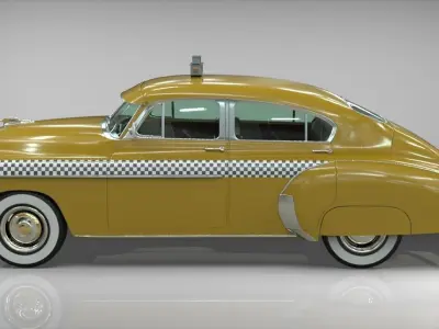 FLEETLINE TAXI 1949 3D model