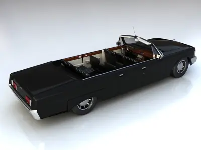 Zil114 cabriolet 3D model
