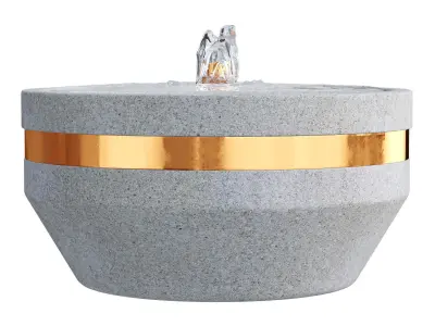 M-Series Bevel Fountain 3D model