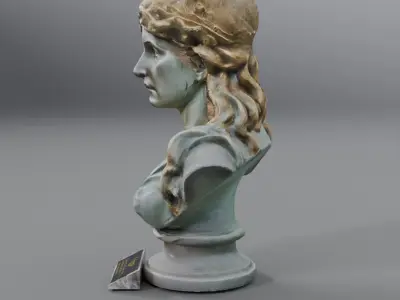 Bust of Frigga 3D model