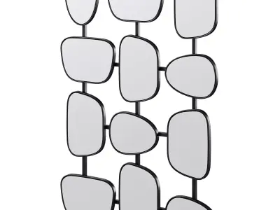 Wall Mirror Nastro by Kare Design 3D model