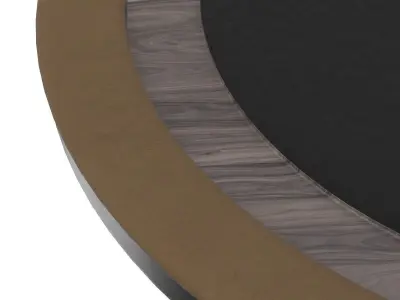 District Eight Poker Table 3D model