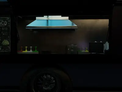 Food Truck Racer 3D model