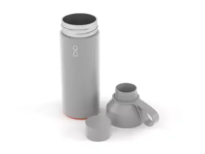 Water Bottle 3D model 12