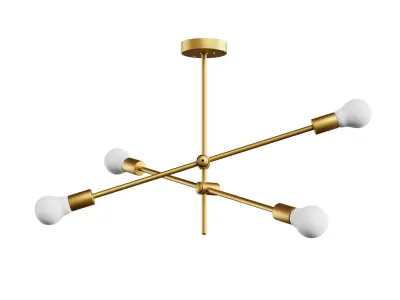 Kda-4032 Chandelier Lamps 3D model