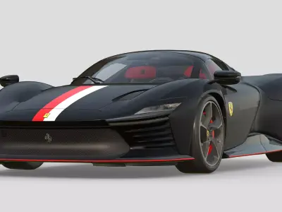 Ferrari Daytona SP3 Charles Leclerc 3D model