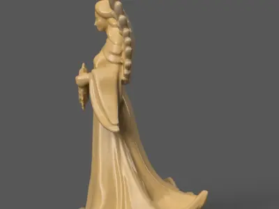 angel for christmas decoration 004 3D print model