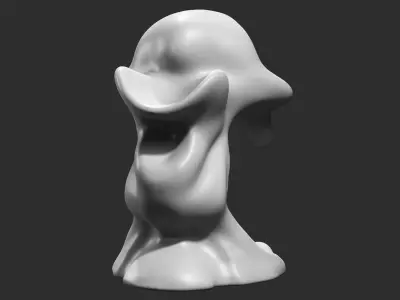 Modern Abstract Decorative sculpture 3d print model 59 3D print model