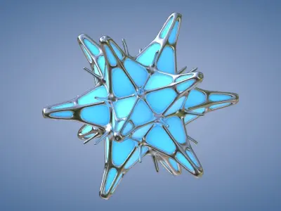 Meta-Star star 3D model