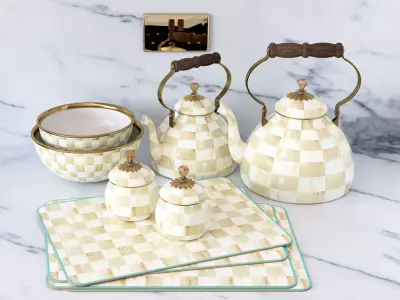 MacKenzie Childs Set 2 3D model