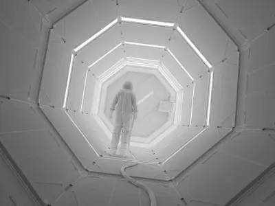 Scifi scene Free 3D model