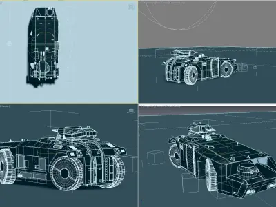 Aliens USMC APC Free 3D model