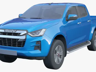 Isuzu D-MAX 2020 3D model