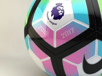 Nike ORDEM 4 Premier League Official match ball 3D model
