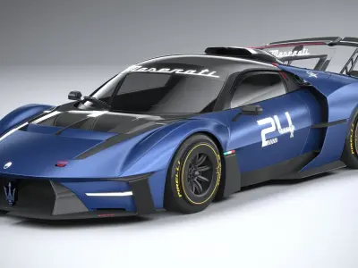 Maserati Mcxtrema 2024 3D model