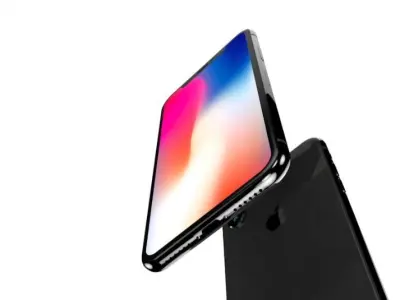 iPhone X Detailed 3D Model - 3D Printing Ready -  Low-poly 3D model